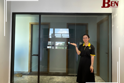 Benluxury - Cửa Slim công trình sân bay