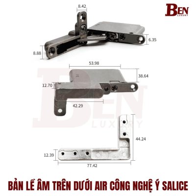 Bản Lề Âm Trên Dưới Air - Salice