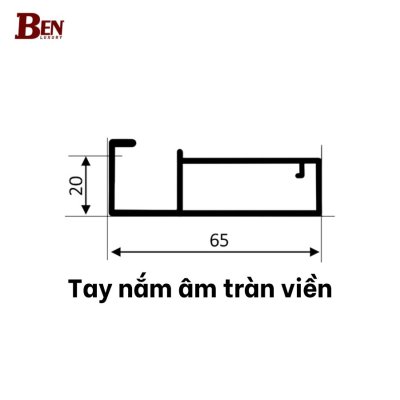 Tay nắm âm tràn viền