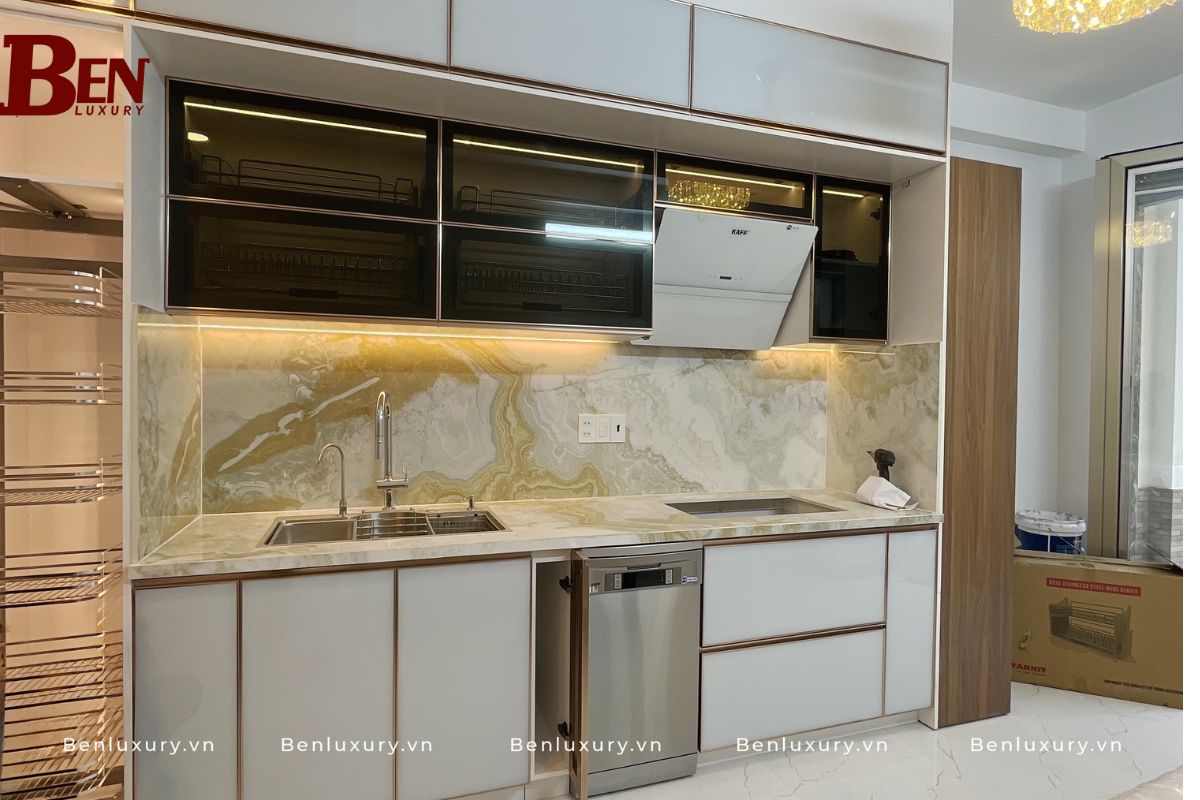 goi y cac loai tu bep inox phu hop voi khong gian nho 5