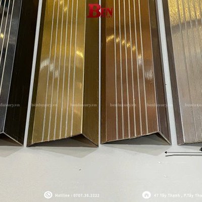 Nẹp Inox Chữ L Benluxury