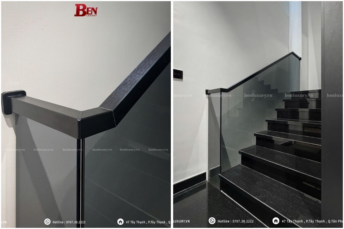 Tay Vịn Inox Benluxury Với Gỗ, Kính, Nhôm: Đâu Mới Thật Sự Là Lựa Chọn Tối Ưu?