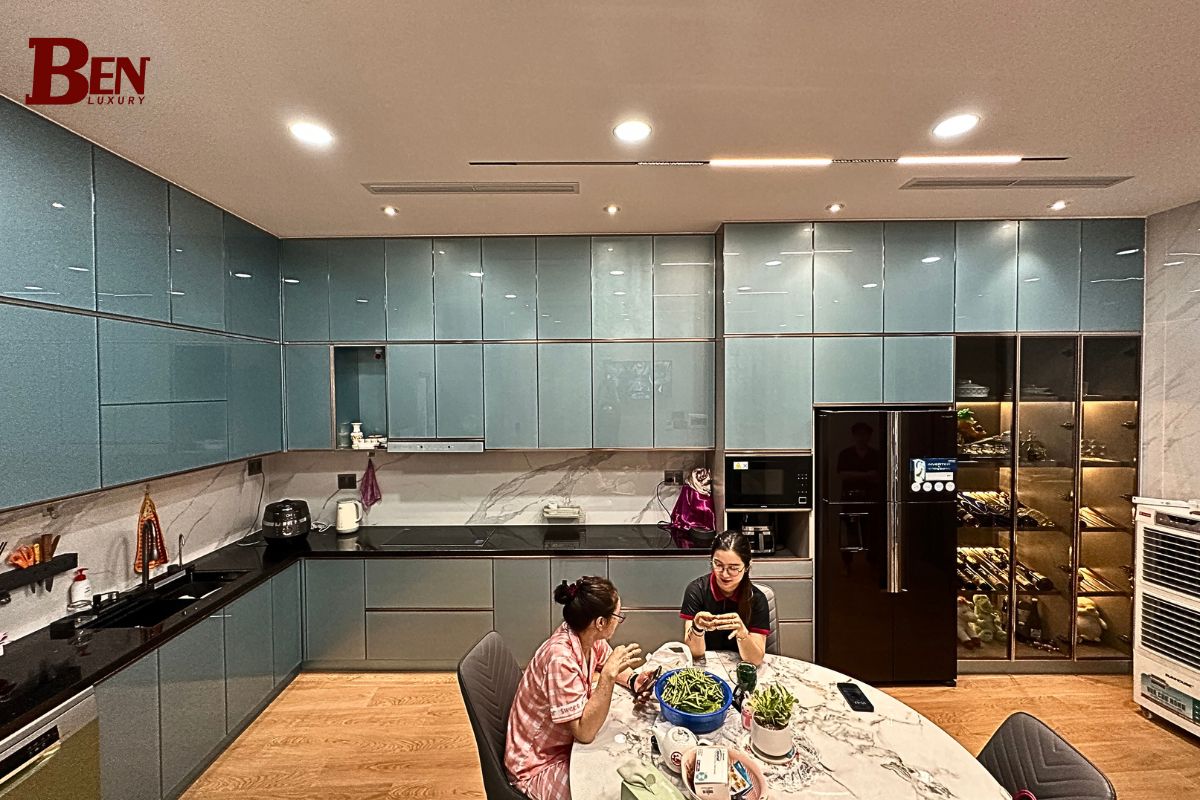 cach lap dat tu bep inox tai nha don gian ben dep chuyen nghiep 5