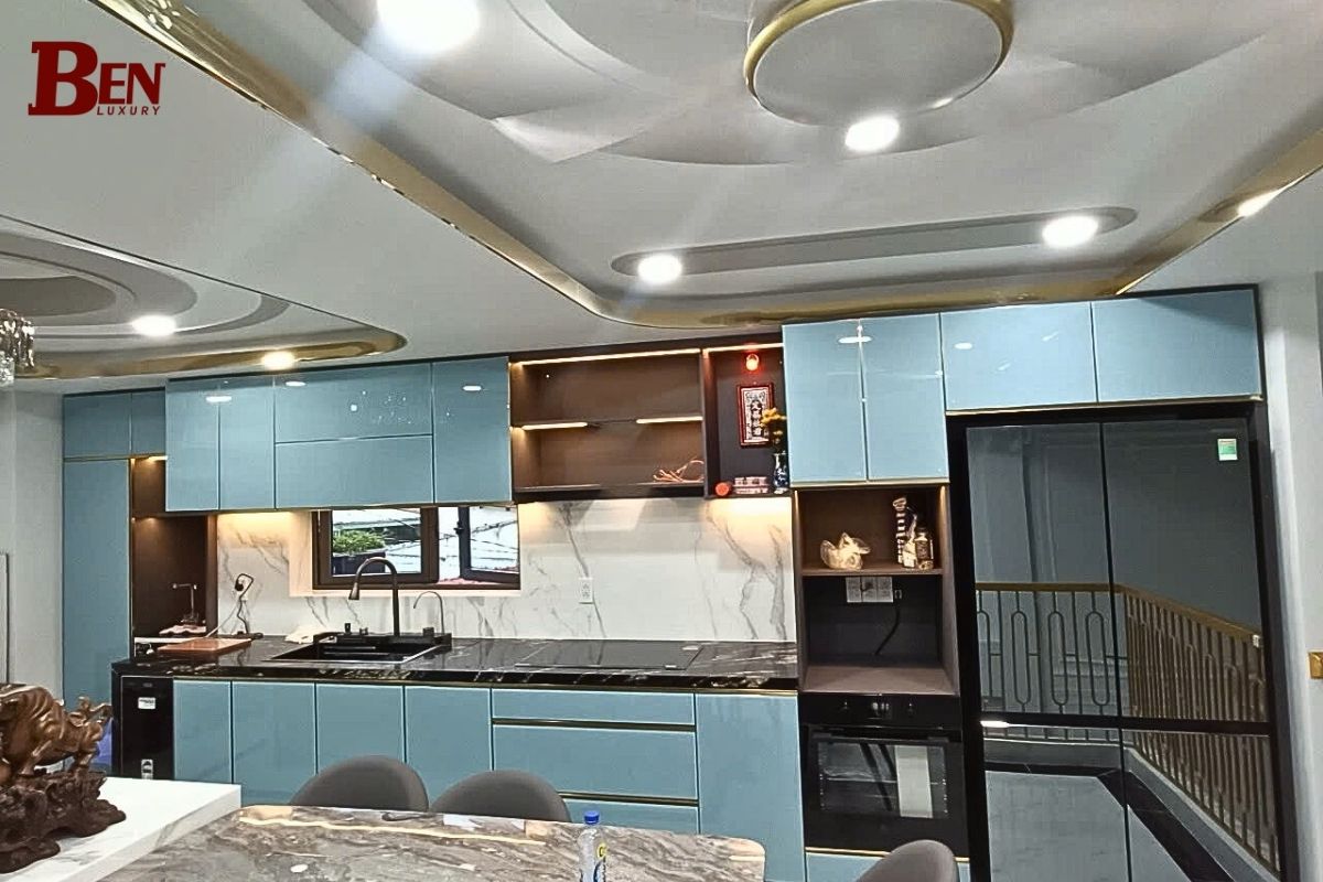 goi y thiet ke tu bep inox cho khong gian rong  sang trong hien dai 4