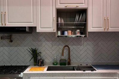 Cải Tạo Tủ Bếp Nhựa Đặc Phong Cách Muji