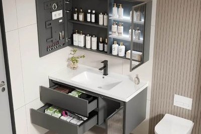 Hoàn Thiện Dự Án Tủ Phòng Tắm Nhôm Tổ Ong Tại Benluxury