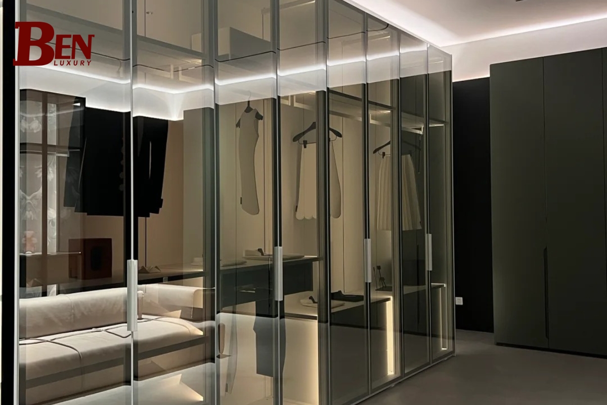 Tủ Áo Cánh Kính Cửa Lùa Benluxury Phù Hợp Với Phong Cách Nội Thất Nào?