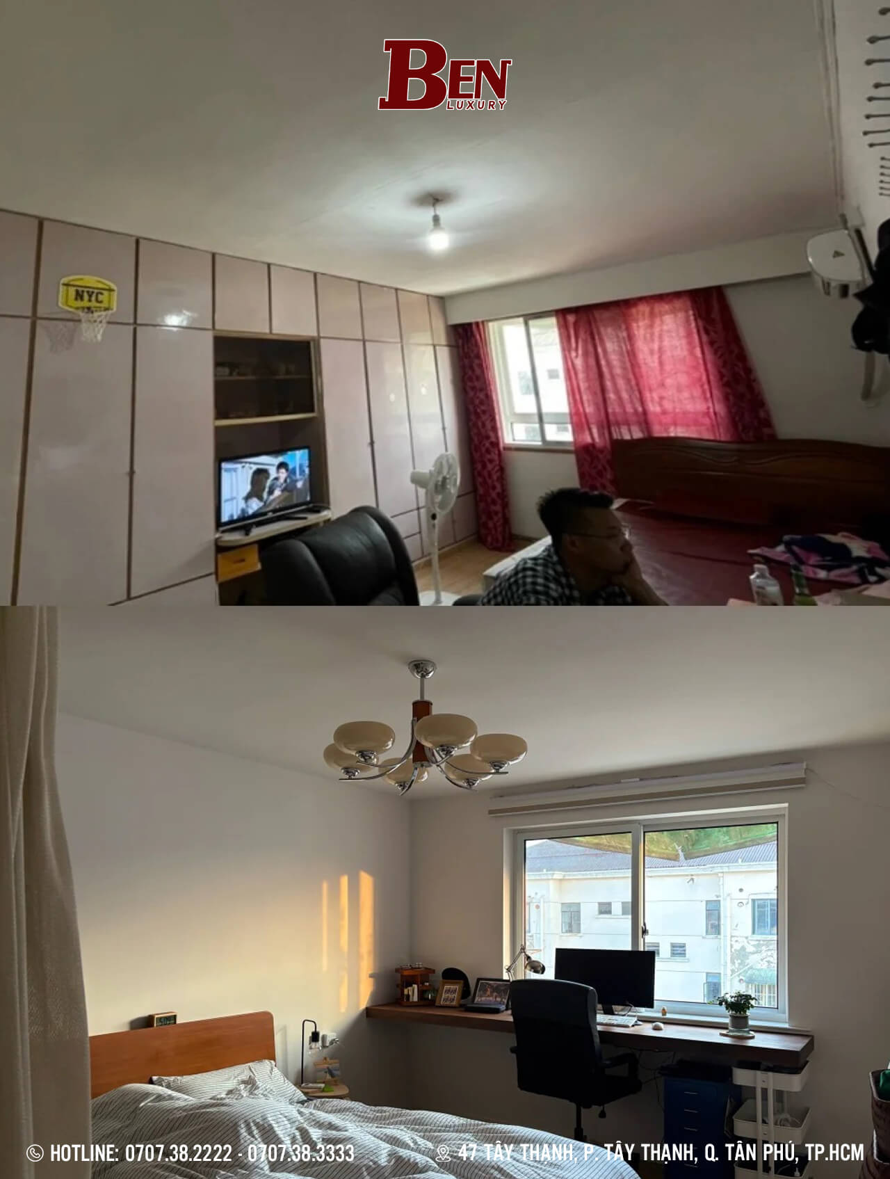 benluxury cai tao nha cu nat 64m 11