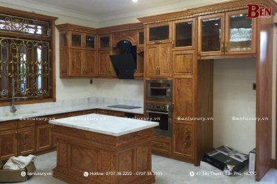 Bảng Báo Giá Tủ Bếp Gỗ BenLuxury Mới Nhất Tháng 7/2025