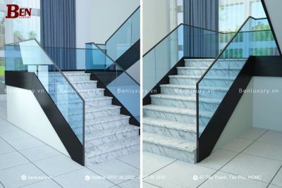 Lý Do Máng Nhôm Cover Cầu Thang Kính Được Ưa Chuộng Trong Thiết Kế Cao Cấp