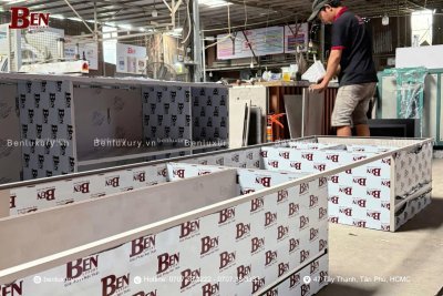 Tủ Bếp Nhôm Tấm Benluxury - Chất Lượng Từ Xưởng, Đẳng Cấp Cho Mọi Không Gian