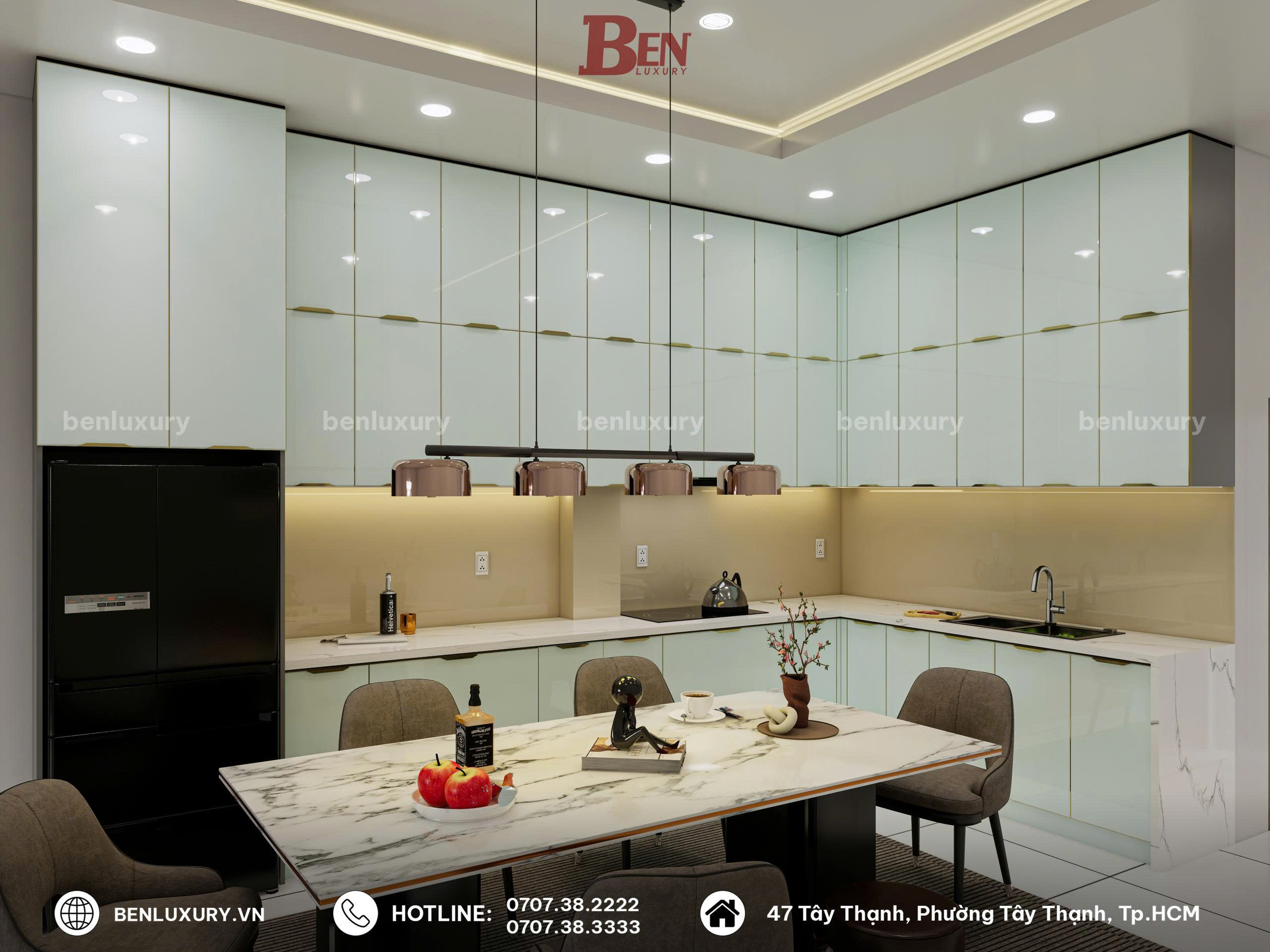 Tấm Nhôm Tổ Ong – Bền Bỉ và Thẩm Mỹ Hoàn Hảo Cho Thùng & Lưng Tủ Bếp