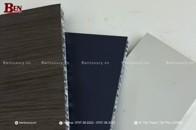 Tấm Nhôm Tổ Ong Benluxury: Ổn Định Nhiệt, Không Biến Dạng Cho Thùng & Lưng Tủ Bếp
