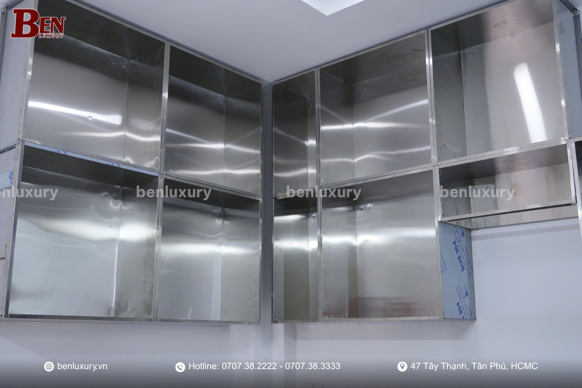 Quy Trình Gia Công Tủ Bếp Inox Có Đơn Giản Không? 