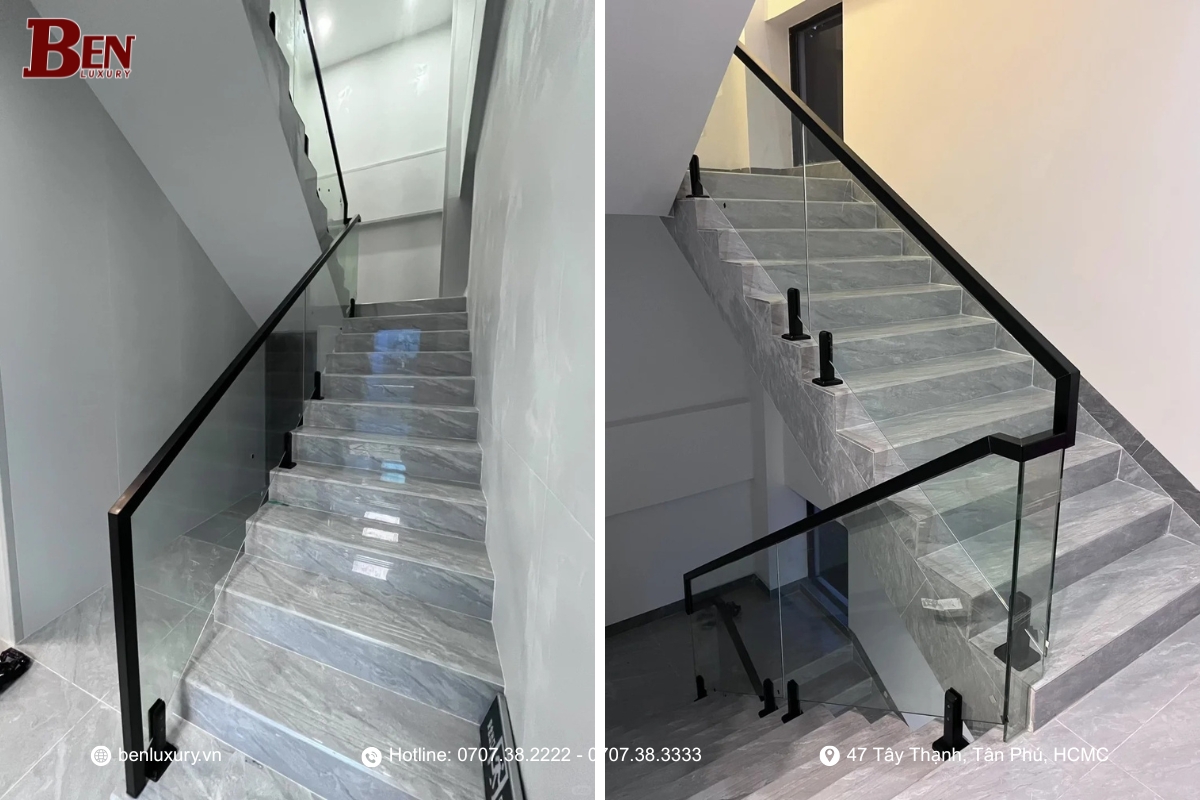 ve sinh tay vin inox 304 dung cach  bi quyet giu cau thang luon bong dep khong xuoc 5