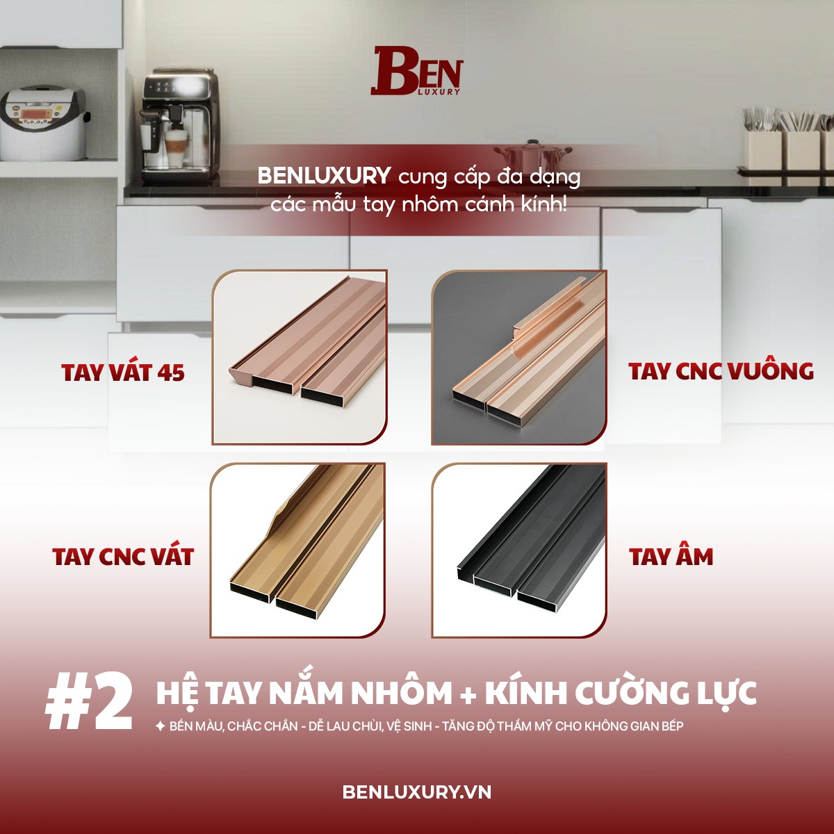 5 luu y lam tu bep canh kinh 2025 ben dep va tiet kiem chi phi 4