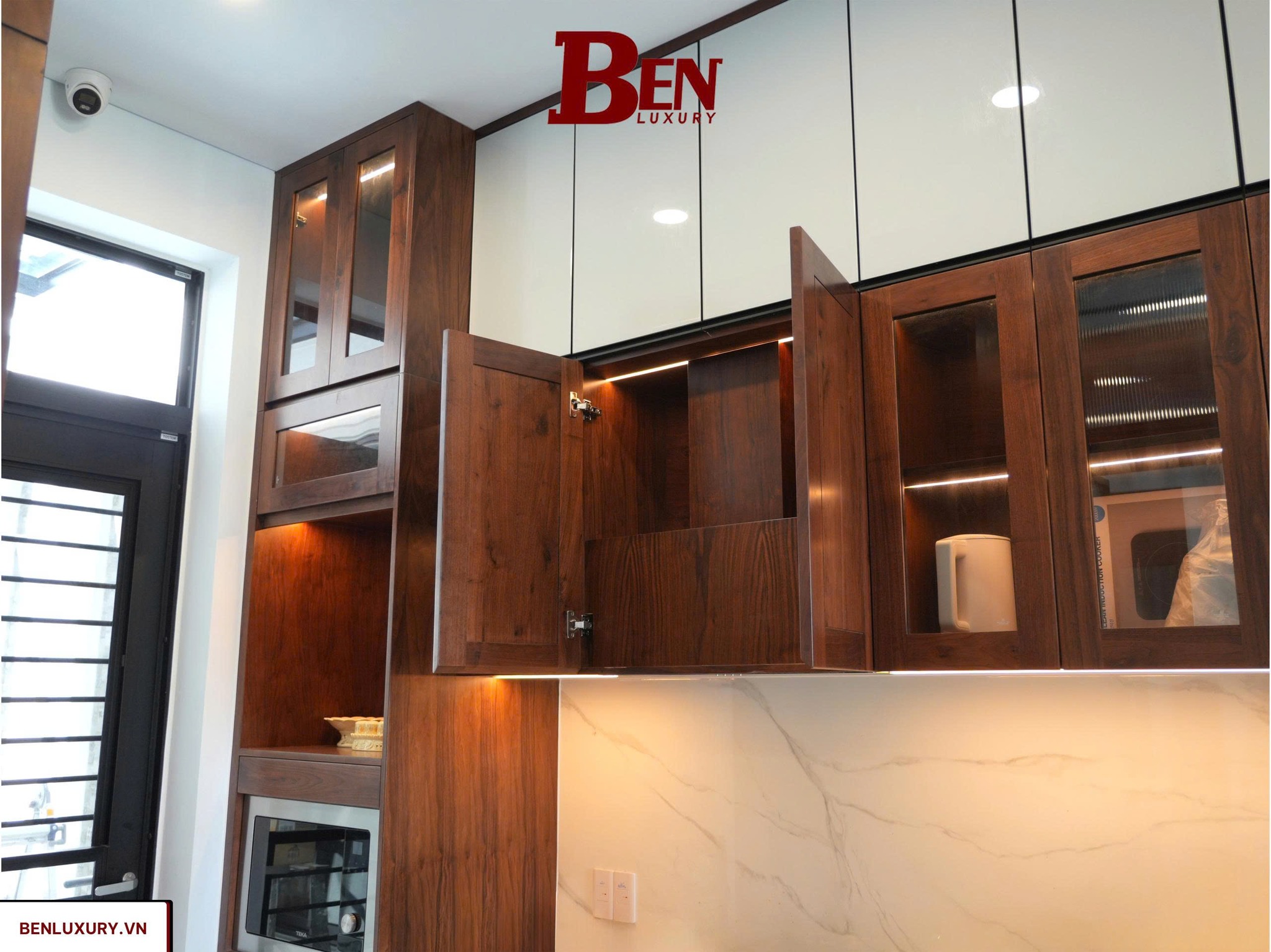 hoan thien bo tu bep go oc cho canh kinh cao cap benluxury 4