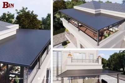 Mái Nhôm Benluxury Có Bị Dột Không? Cách Xử Lý Mối Nối & Chống Dột 100%