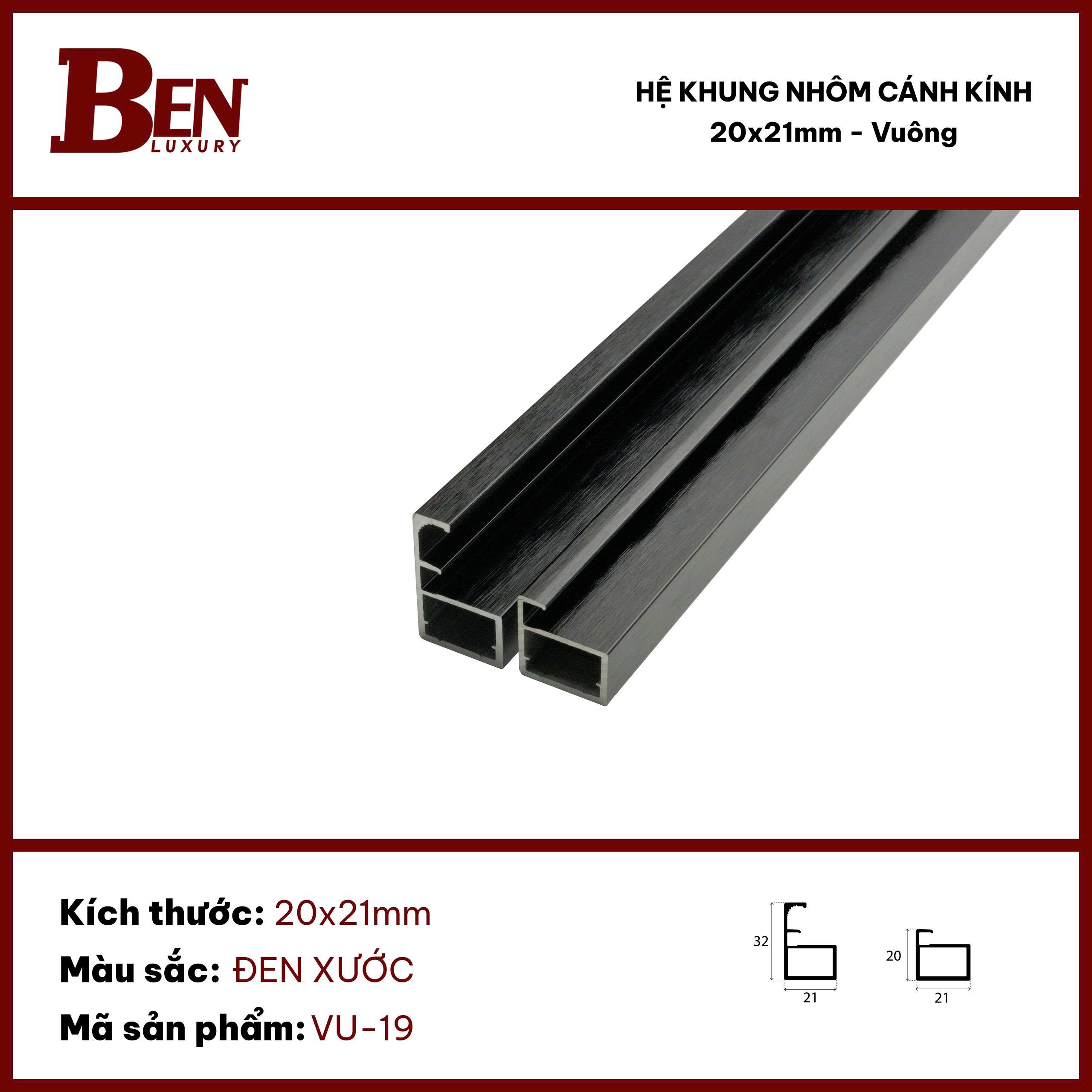 thanh nhom 20x21 tay nam vuong lien khung suot canh 6