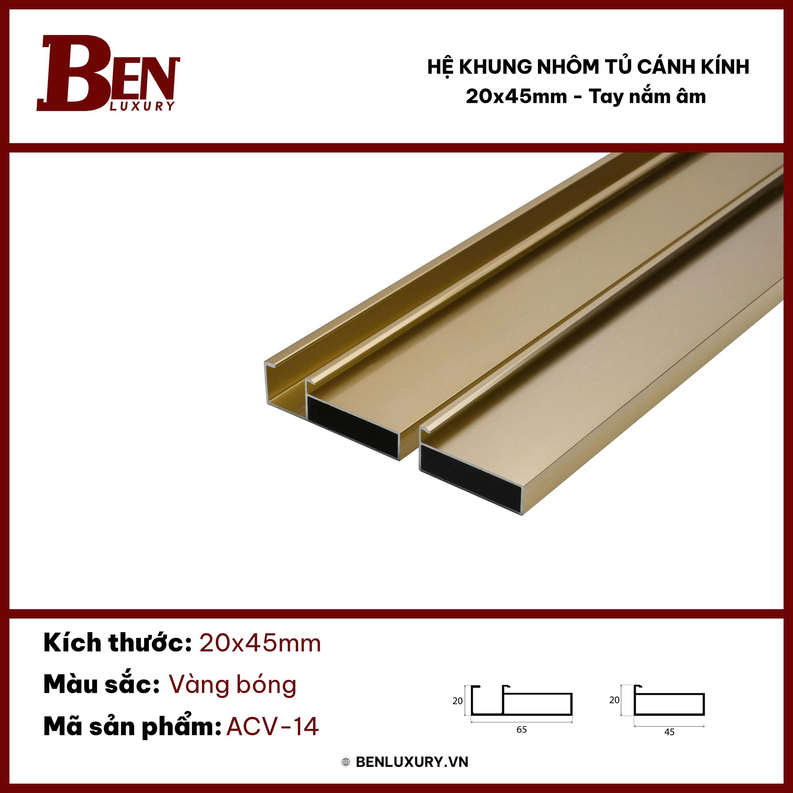 thanh nhom 20x45 tay nam am 3
