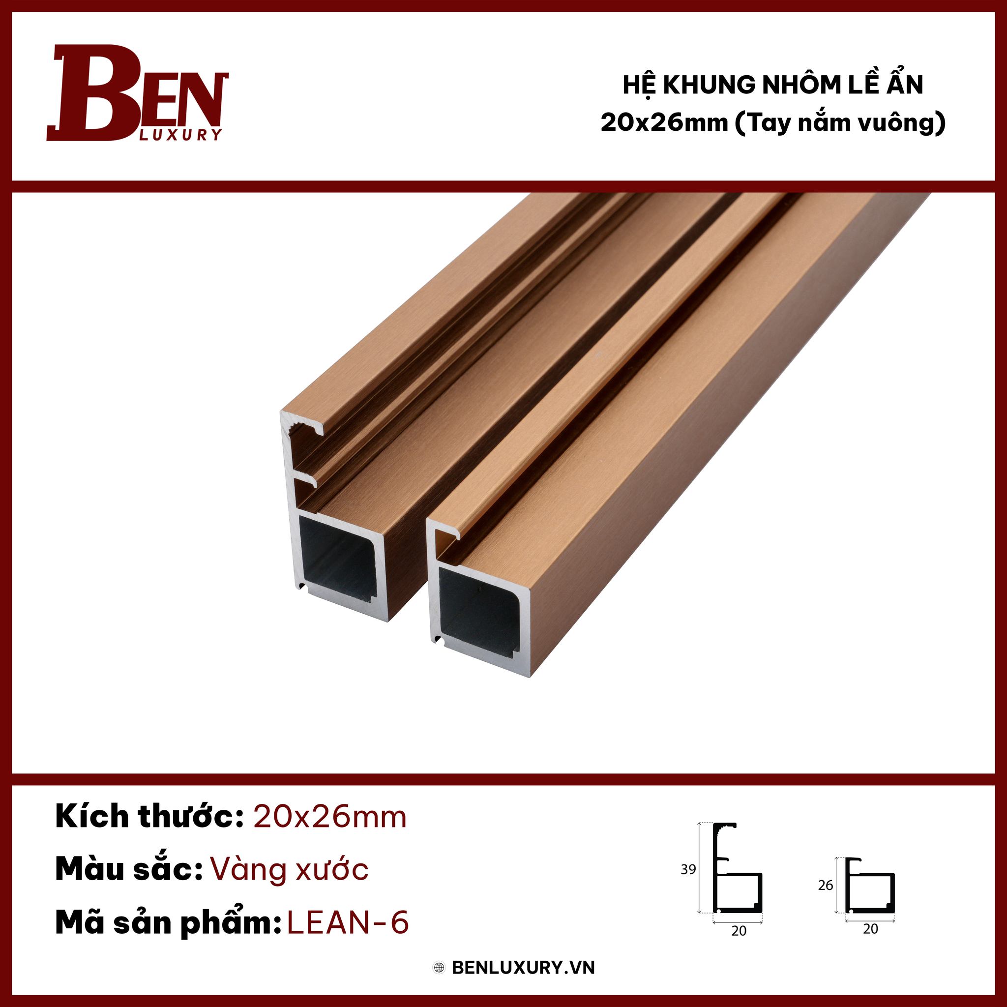 thanh nhom le an 20x26 tay nam vuong