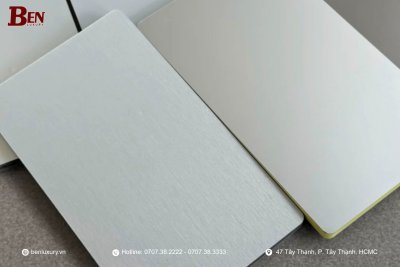 Lưng Tủ Bếp Tấm Than Tre Phủ PET - Giải Pháp Cho Tủ Bếp Nhôm Hợp Kim