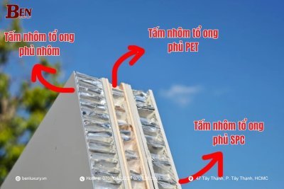 Thùng Tủ Bếp Làm Bằng Tấm Nhôm Tổ Ong Có Chắc Chắn Không Hay Chỉ Nhẹ?