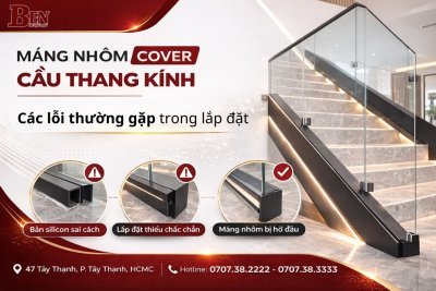 Các Lỗi Thường Gặp Khi Lắp Máng Nhôm Cover Và Cách Khắc Phục Hiệu Quả