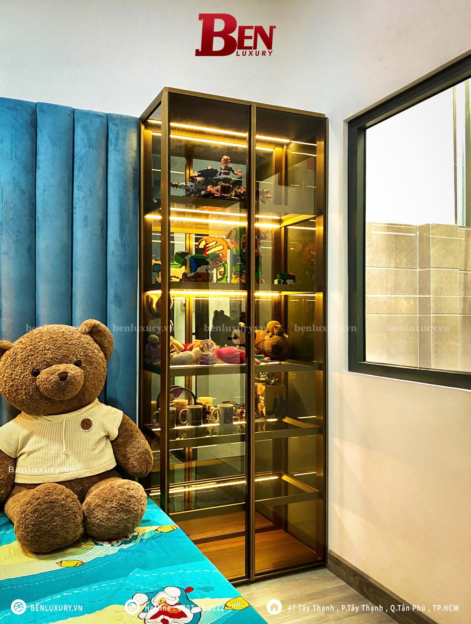 ke nhom decor khac gi ke go co dang tien khong khi lam ke trang tri nha ban 2