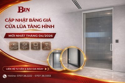 Cập Nhật Báo Giá Lắp Đặt & Gia Công Cửa Lùa Tàng Hình Mới Nhất Tháng 4/2026 Tại TPHCM