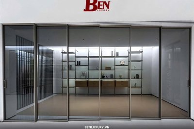 Cửa Lùa Slim 6 Cánh Ray Trên Không Ray Dưới - Giải Pháp Hiện Đại 2026