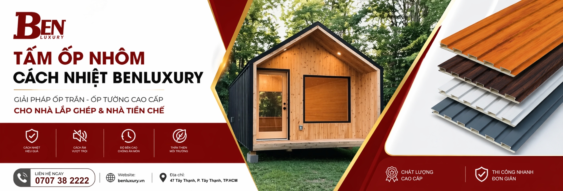 TẤM ỐP NHÔM CÁCH NHIỆT