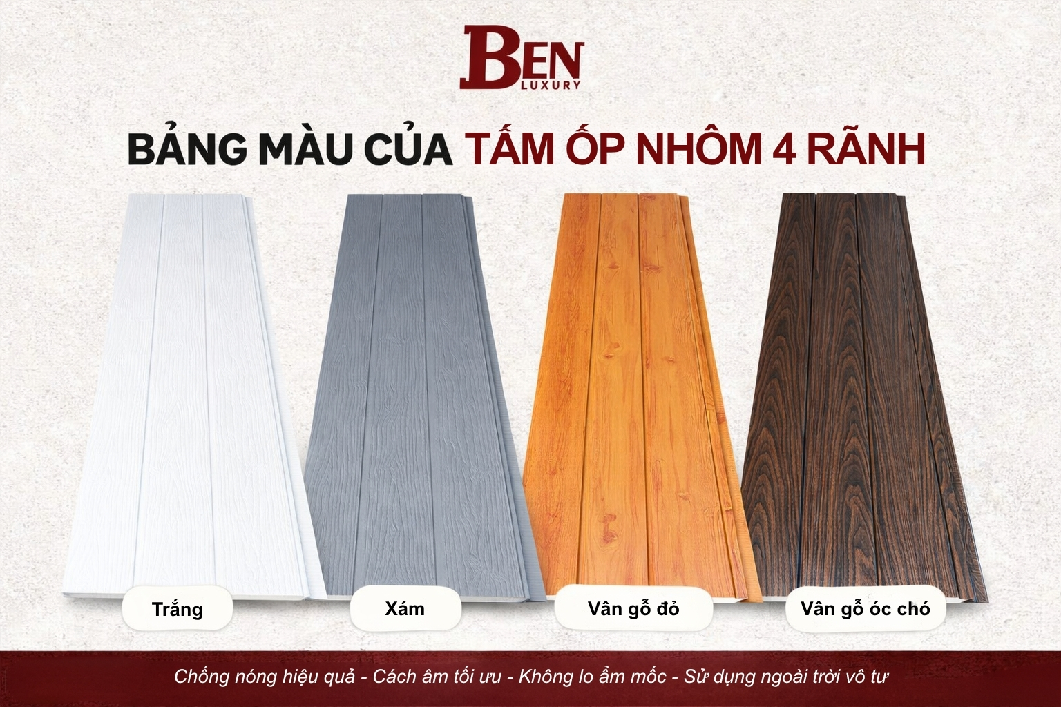 tam op nhom cach nhiet tam panel cach nhiet benluxury