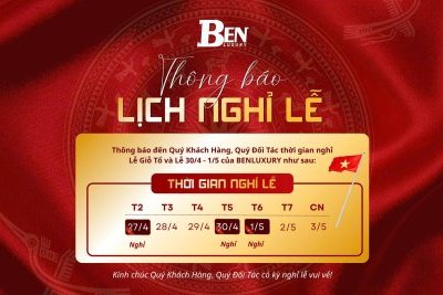 Thông Báo Lịch Nghỉ Lễ Giỗ Tổ Hùng Vương Và 30/4 - 1/5 Năm 2026