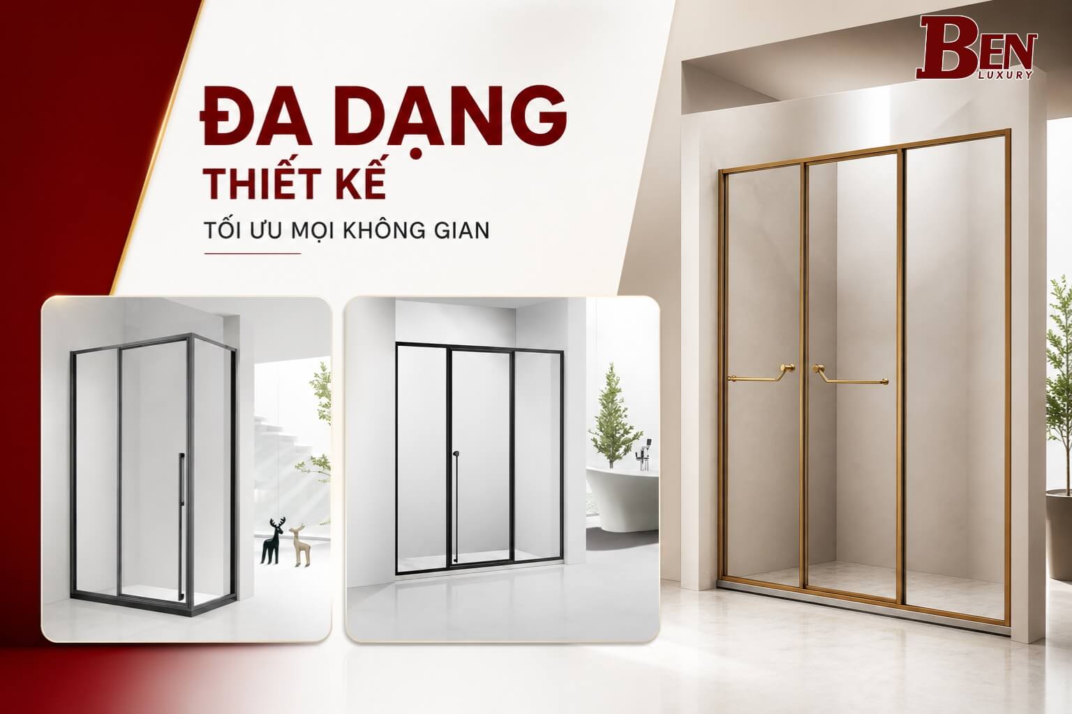 cabin phong tam inox 304 cabin khung inox 304 nha tam benluxury 3