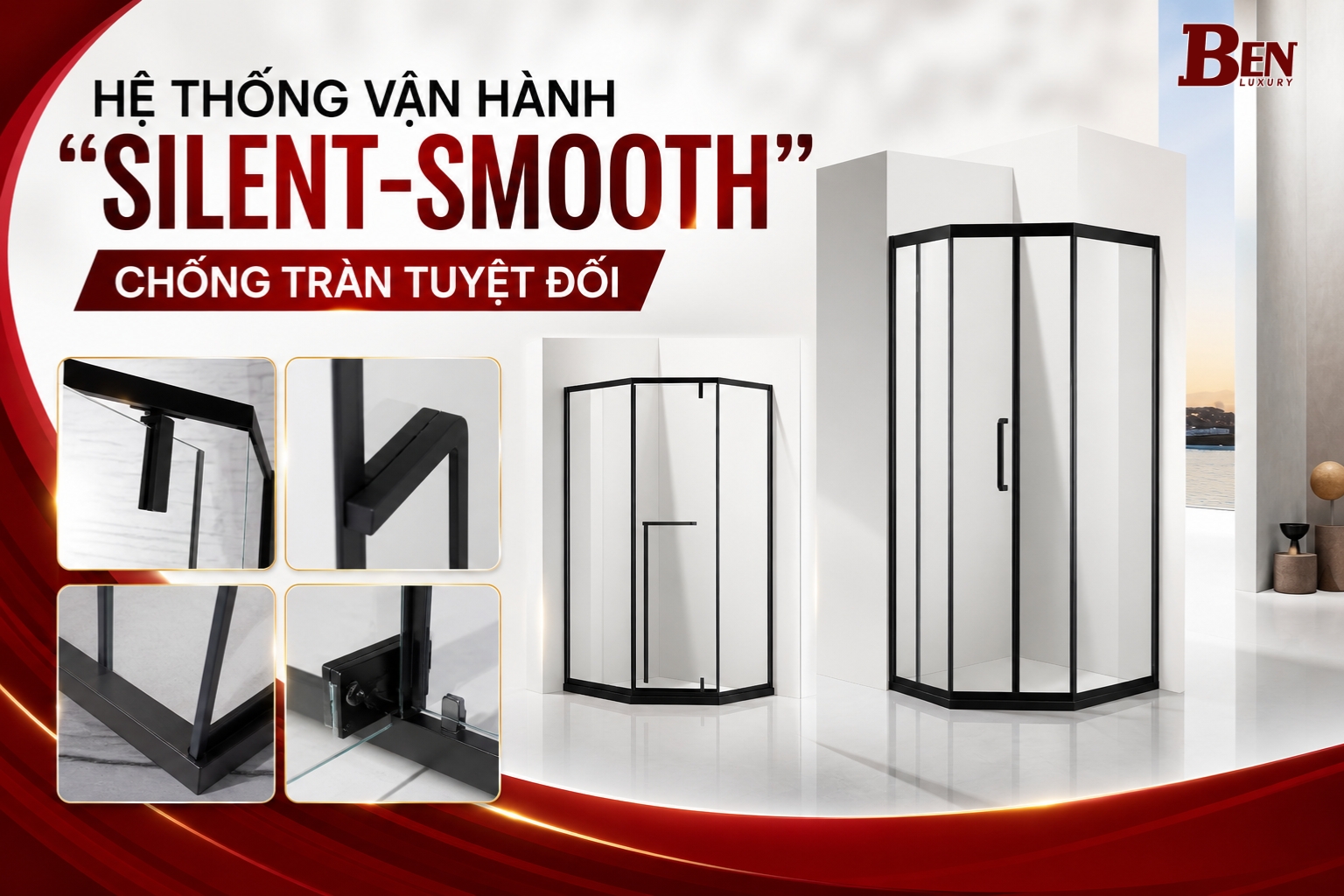 cabin phong tam inox 304 cabin khung inox 304 nha tam benluxury2
