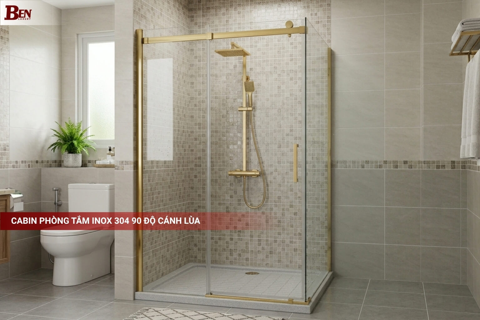 tai sao nen chon cabin nha tam khung inox 304 thay vi inox 201 hay nhom 6