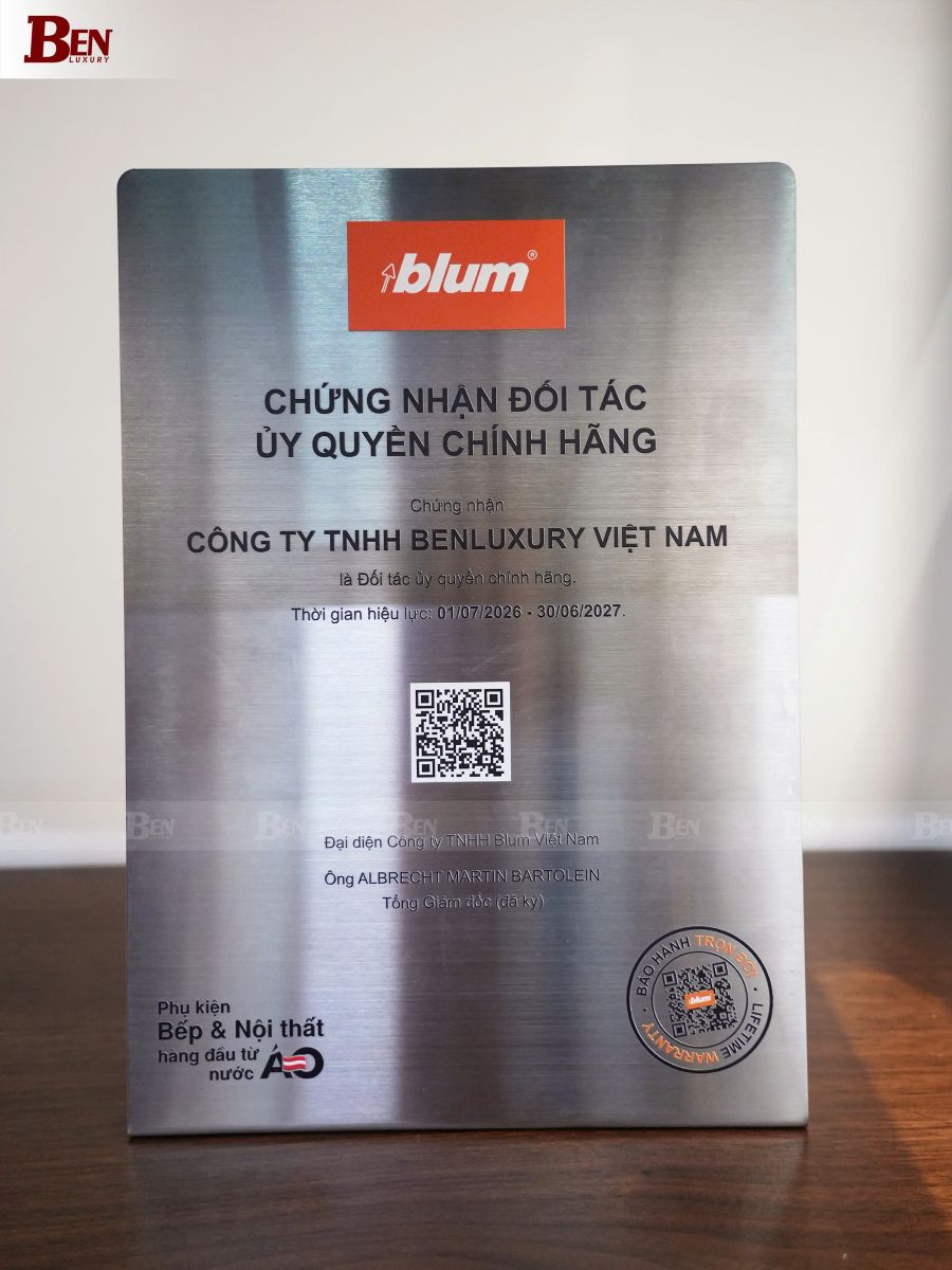 benluxury chinh thuc tro thanh doi tac uy quyen chinh hang cua blum