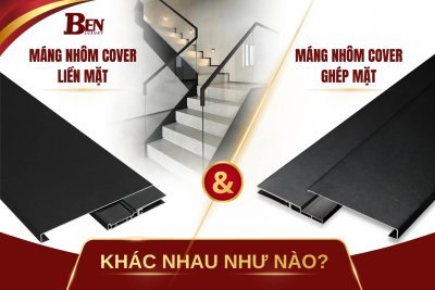 Máng Nhôm Cover Liền Mặt Và Máng Nhôm Cover Ghép Mặt Khác Nhau Như Nào? Máng Nhôm Cover Liền Mặt Và Máng Nhôm Cover Ghép Mặt Khác Nhau Như Nào?