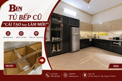 Tủ Bếp Cũ Có Nên Thay Mới Không? Kiểm Tra 7 Vị Trí Này Trước Khi Quyết Định Tủ Bếp Cũ Có Nên Thay Mới Không? Kiểm Tra 7 Vị Trí Này Trước Khi Quyết Định