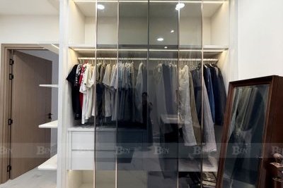 Bàn Giao Thành Công Bộ Tủ Áo Cửa Lùa 2 Cánh Đảo Chiều Ray Âm Tại Quận 11