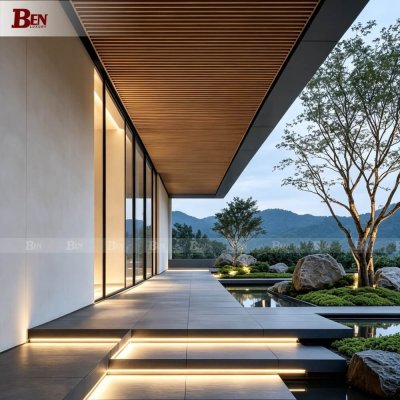 Lam Sóng Nhôm Vân Gỗ 2 Sóng